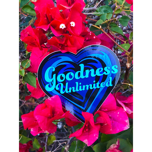 Goodness Unlimited Heart Sticker