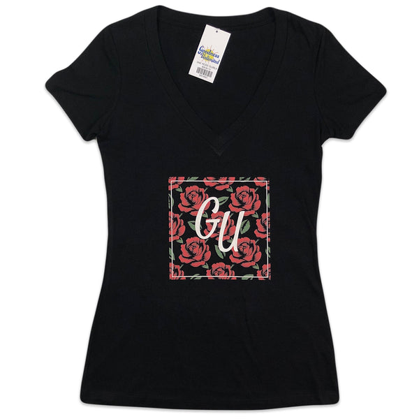 GU Rose V-Neck
